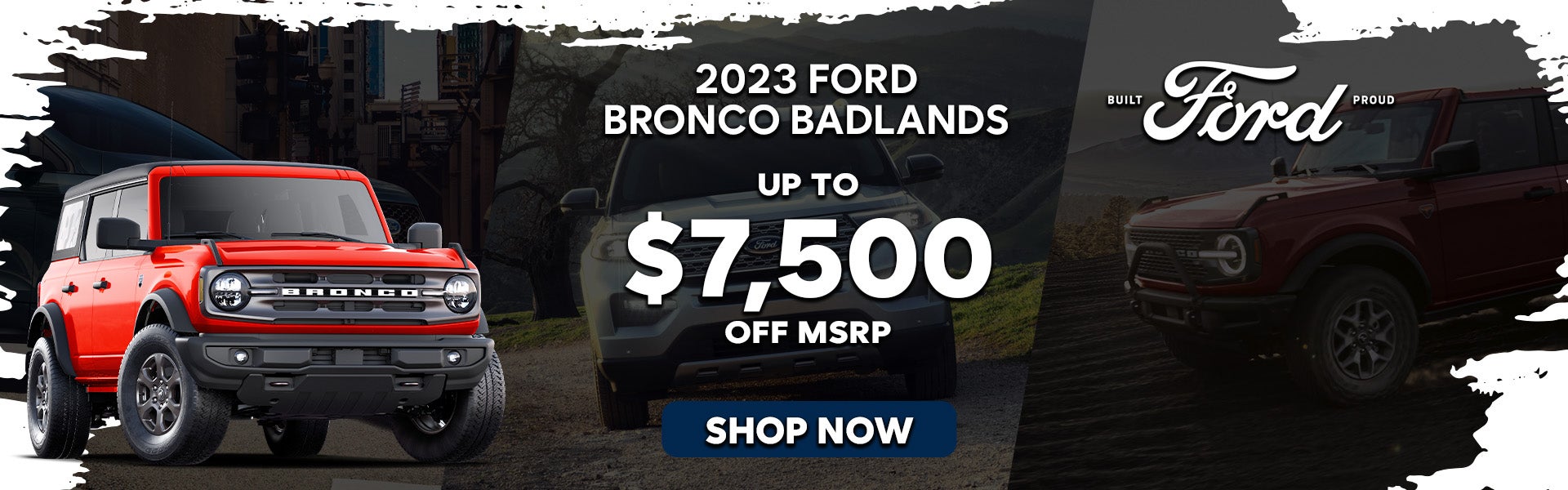 2023 Ford Bronco Badlands Special Offer
